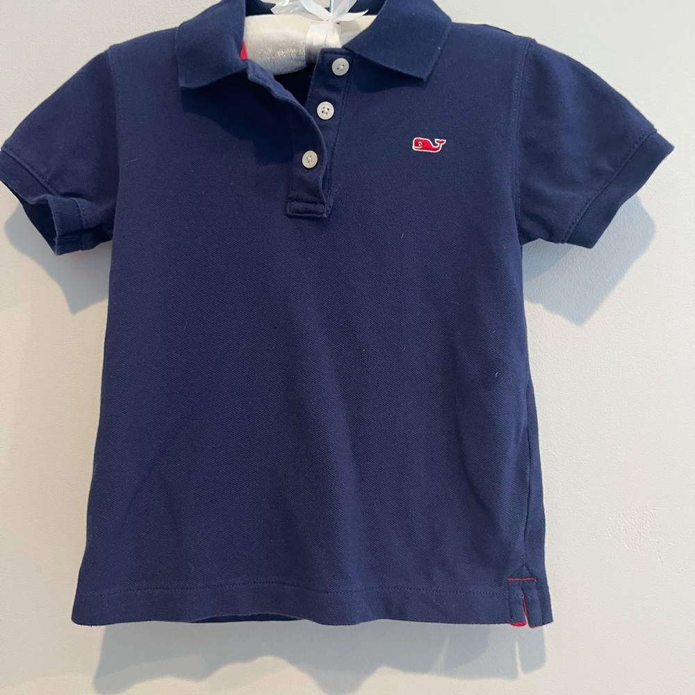 Navy Blue Kids Polo Shirt